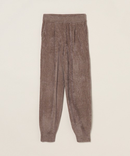 three dots(スリードッツ)の「ベロアセーター パンツ(その他パンツ・レディース・ブラック/ダークブラウン/ベージュ・SMALL/MEDIUM)」の4枚目の写真