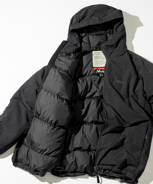 新品未使用◆NANGA フリークスストア別注 ダウンジャケット グレー XL NANGA × FREAK'S STORE/ナンガ 別注 NEW DOWN JACKET WOMEN'S