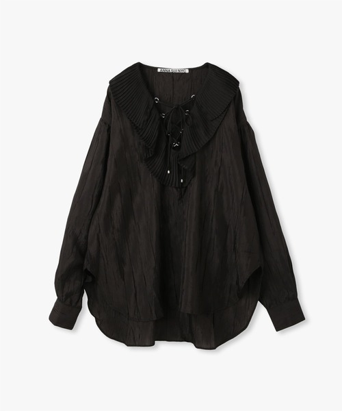 ANNA SUI NYC（アナ スイ エヌ ワイ シー）の「レースアップブラウス（シャツ/ブラウス・レディース・ブラック/ブラウン/グリーン・FREE）」の17枚目の写真