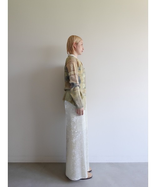 sahara（サハラ）の「Art Print Rib Zip Knit/アートプリントリビニット（ニット/セーター・レディース・その他2/その他1/その他4/その他3・FREE）」の7枚目の写真