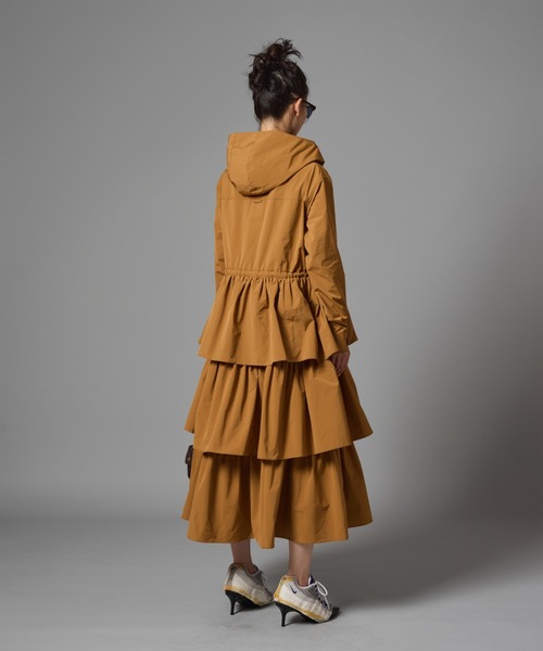 NON TOKYO（ノントーキョー）の「NON TOKYO/ノントーキョー/マルチポケットテックワンピース（ワンピース・レディース・ブラック/グレー/マスタード・F）」の5枚目の写真