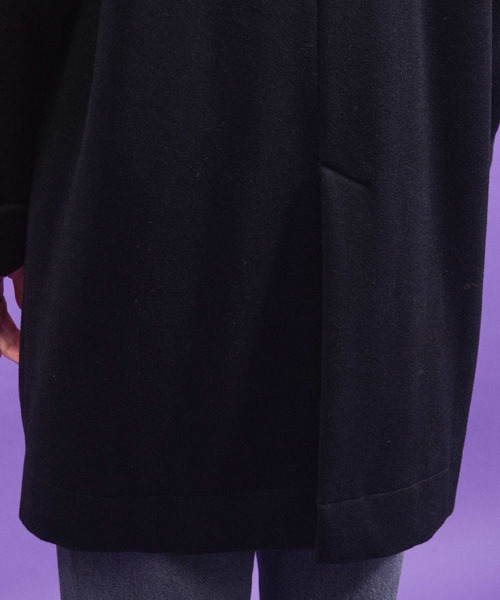 I am I in fact...（アイアムアイインファクト）の「WOOL CHINA coat（その他アウター・レディース・ブラック/チャコールグレー・FREE）」の10枚目の写真