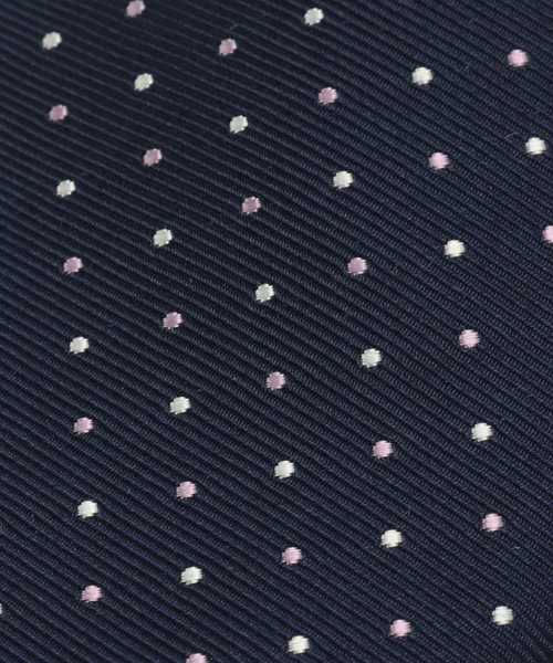 EDIFICE(エディフィス)の「PB スモールドットタイ(ネクタイ・メンズ・ダークブルー/コバルトブルー・FREE)」の5枚目の写真