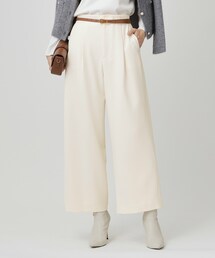 COUP DE CHANCE（クードシャンス）の「【手洗い可／日本製】タックワイドパンツ（その他パンツ・レディース）」