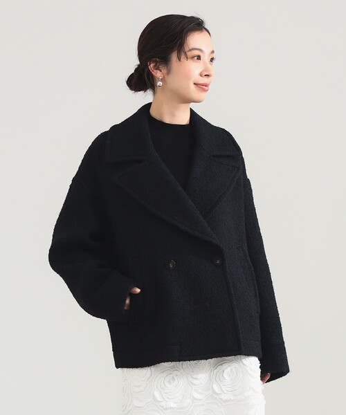 Demi-Luxe BEAMS(デミルクス ビームス)の「ループツイード ピーコート(ピーコート・レディース・その他・38)」の6枚目の写真