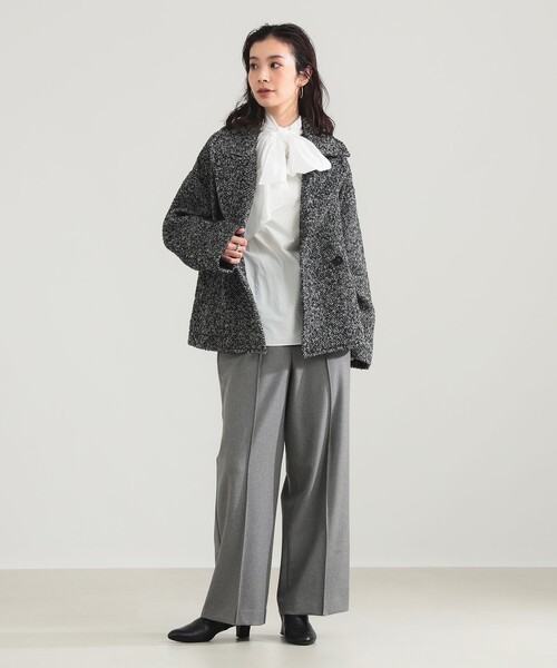 Demi-Luxe BEAMS(デミルクス ビームス)の「ループツイード ピーコート(ピーコート・レディース・その他・38)」の8枚目の写真