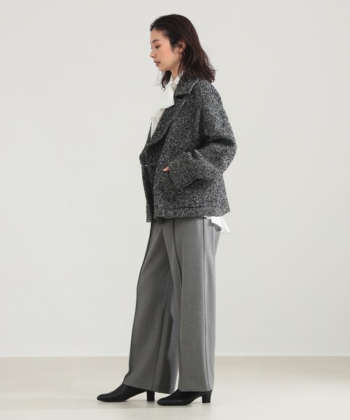Demi-Luxe BEAMS(デミルクス ビームス)の「ループツイード ピーコート(ピーコート・レディース・その他・38)」の9枚目の写真