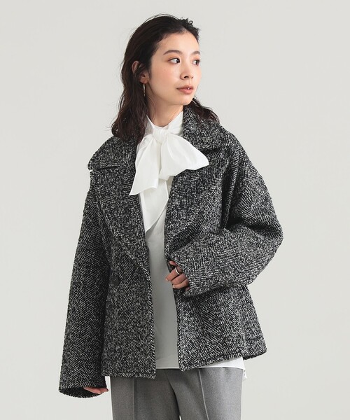 Demi-Luxe BEAMS(デミルクス ビームス)の「ループツイード ピーコート(ピーコート・レディース・その他・38)」の10枚目の写真