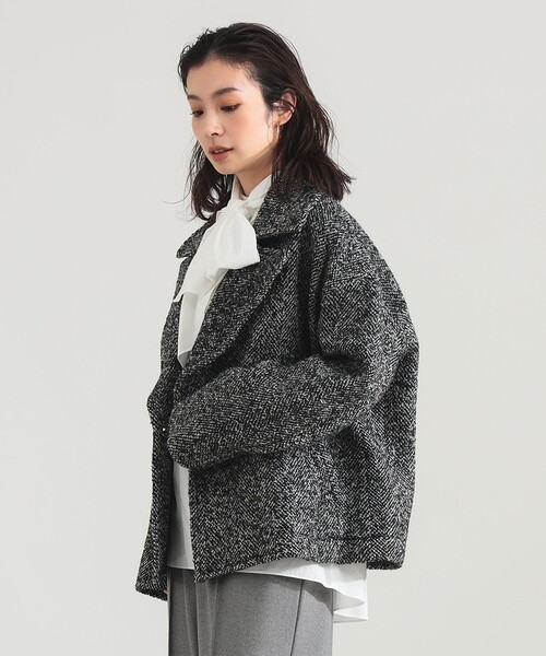 Demi-Luxe BEAMS(デミルクス ビームス)の「ループツイード ピーコート(ピーコート・レディース・その他・38)」の11枚目の写真