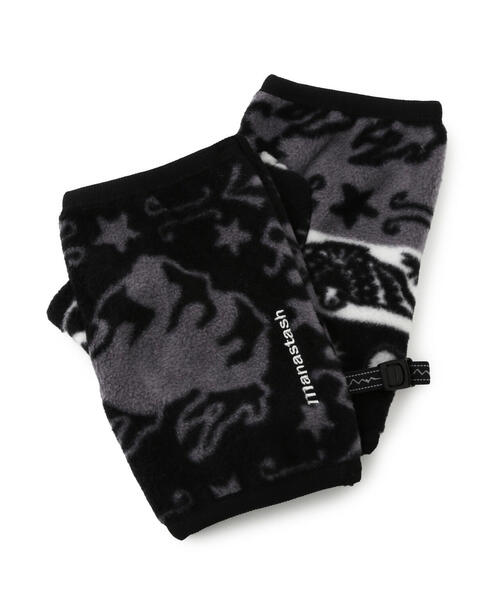MANASTASH（マナスタッシュ）の「MANASTASH/マナスタッシュ　BANDANA FINGERLESS GLOVES/バンダナ フィンガーレス グローブ 手袋（手袋・メンズ・ネイビー/ブラック・F）」の5枚目の写真