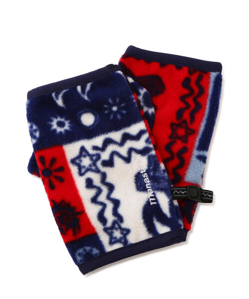 MANASTASH（マナスタッシュ）の「MANASTASH/マナスタッシュ　BANDANA FINGERLESS GLOVES/バンダナ フィンガーレス グローブ 手袋（手袋・メンズ・ネイビー/ブラック・F）」の10枚目の写真
