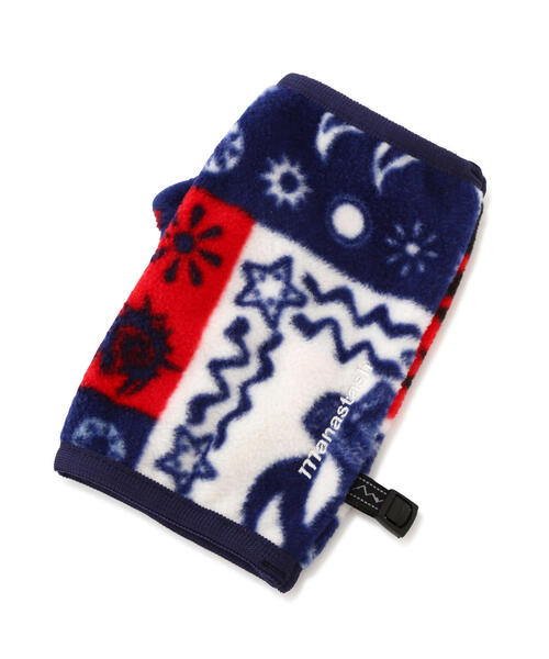 MANASTASH（マナスタッシュ）の「MANASTASH/マナスタッシュ　BANDANA FINGERLESS GLOVES/バンダナ フィンガーレス グローブ 手袋（手袋・メンズ・ネイビー/ブラック・F）」の11枚目の写真