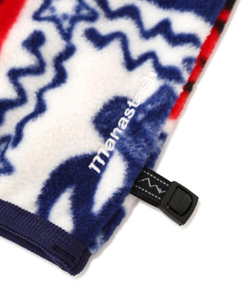 MANASTASH（マナスタッシュ）の「MANASTASH/マナスタッシュ　BANDANA FINGERLESS GLOVES/バンダナ フィンガーレス グローブ 手袋（手袋・メンズ・ネイビー/ブラック・F）」の12枚目の写真