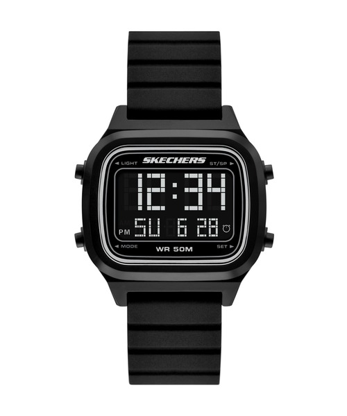 SKECHERS(スケッチャーズ)の「スケッチャーズ 腕時計 メンズ デジタル シリコン SR5258(デジタル腕時計・メンズ・ブラック・FREE)」の1枚目の写真