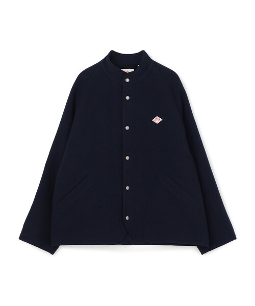 MEN'S WOOL LIGHT PILE STANDCOLLAR JACKET（その他アウター）｜DANTON
