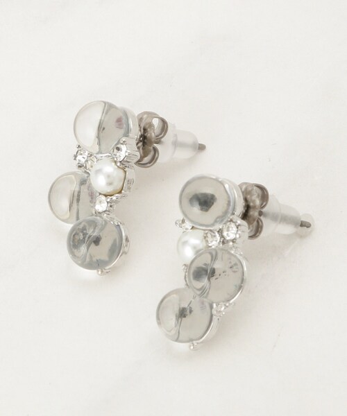 SHOO・LA・RUE（シューラルー）の「【セレモニー】選べる3デザイン アソートピアス（ピアス（両耳用）・レディース・ゴールド系/シルバー系1/シルバー系/ゴールド系1/シルバー系2/ゴールド系2・00）」の3枚目の写真