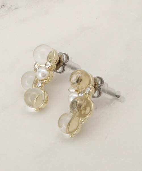 SHOO・LA・RUE（シューラルー）の「【セレモニー】選べる3デザイン アソートピアス（ピアス（両耳用）・レディース・ゴールド系/シルバー系1/シルバー系/ゴールド系1/シルバー系2/ゴールド系2・00）」の6枚目の写真