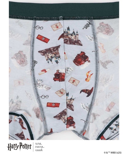 une nana cool（ウンナナクール）の「【ハリー・ポッターコラボ】 Harry Potter × une nana cool メンズボクサーパンツ（ボクサーパンツ・メンズ・グレー/ネイビー/ミント/ピンク・L/M）」の7枚目の写真