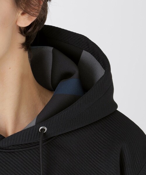 BLACK LABEL CRESTBRIDGE(ブラックレーベル・クレストブリッジ)の「クレストブリッジチェックボックスグラフィックフーディー(パーカー・メンズ・ブラック/オフホワイト・S/M/XL/L)」の13枚目の写真