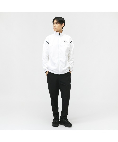 UNDER ARMOUR(アンダーアーマー)の「アンダーアーマー UAウインターニット 3レイヤー ジャケット(ジャージ・メンズ・ホワイト/ブラック・M/L/LL)」の7枚目の写真