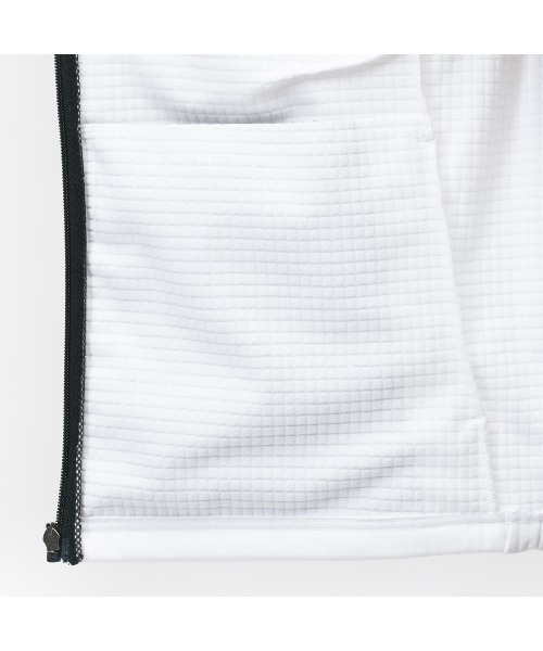 UNDER ARMOUR(アンダーアーマー)の「アンダーアーマー UAウインターニット 3レイヤー ジャケット(ジャージ・メンズ・ホワイト/ブラック・M/L/LL)」の4枚目の写真