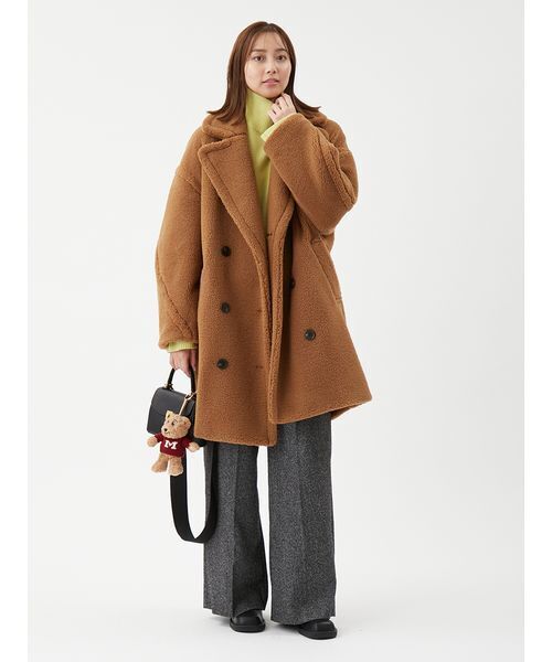 Mila Owen（ミラオーウェン）の「2タックワイドパンツ（その他パンツ・レディース・ブラウン/ブラック/マルチ/イエロー・0/1/00）」の17枚目の写真