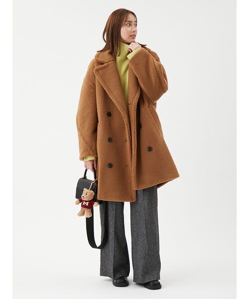 Mila Owen（ミラオーウェン）の「2タックワイドパンツ（その他パンツ・レディース・ブラウン/ブラック/マルチ/イエロー・0/1/00）」の18枚目の写真