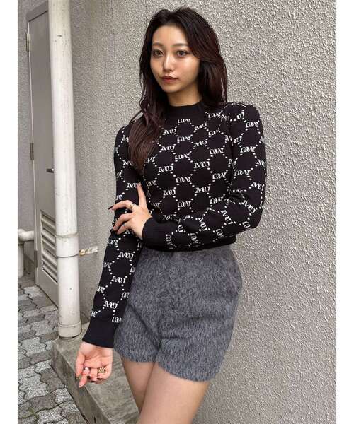 MURUA(ムルーア)の「【セットアップ対応】シャギーショートパンツ(その他パンツ・レディース・ブルー/グレー・2/1)」の13枚目の写真