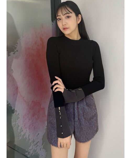 MURUA(ムルーア)の「【セットアップ対応】シャギーショートパンツ(その他パンツ・レディース・ブルー/グレー・2/1)」の17枚目の写真