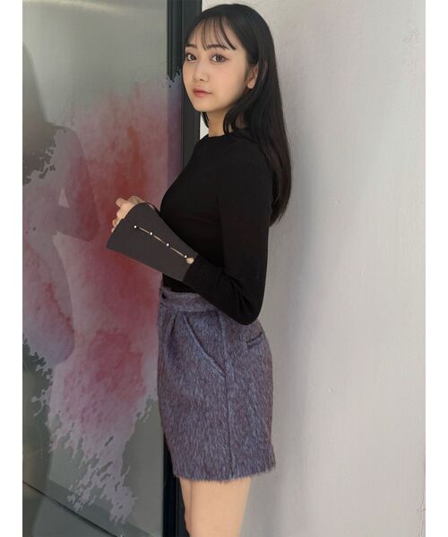 MURUA(ムルーア)の「【セットアップ対応】シャギーショートパンツ(その他パンツ・レディース・ブルー/グレー・2/1)」の19枚目の写真