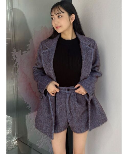 MURUA(ムルーア)の「【セットアップ対応】シャギーショートパンツ(その他パンツ・レディース・ブルー/グレー・2/1)」の20枚目の写真