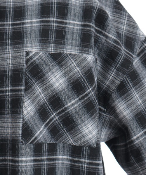 axes femme（アクシーズファム）の「フード付きチェック柄シャツ（シャツ/ブラウス・レディース・レッド/ブラウン/ブラック・FREE）」の22枚目の写真