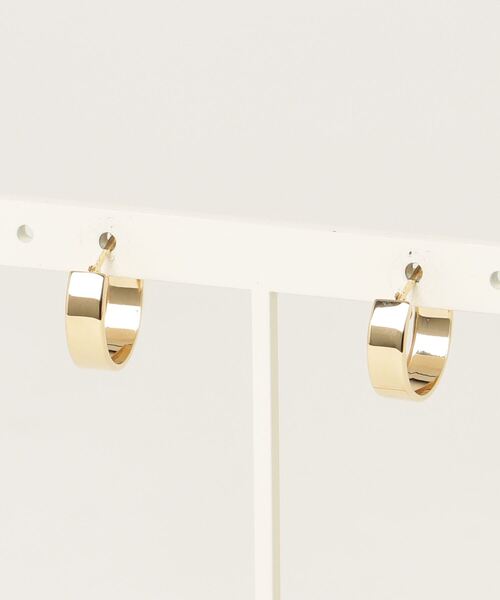 VENDOME AOYAMA(ヴァンドーム青山)の「K18 フープ ピアス(中)(ピアス(両耳用)・レディース・ピンクゴールド/イエローゴールド・ONE SIZE)」の10枚目の写真