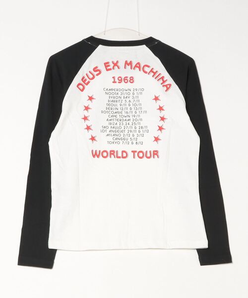 DEUS EX MACHINA(デウスエクスマキナ)の「(DEUS EX MACHINA)ROCCA RAGLAN TEE(Tシャツ/カットソー・レディース・ホワイト/ブラウン・S)」の13枚目の写真