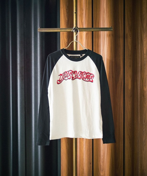 DEUS EX MACHINA(デウスエクスマキナ)の「(DEUS EX MACHINA)ROCCA RAGLAN TEE(Tシャツ/カットソー・レディース・ホワイト/ブラウン・S)」の3枚目の写真