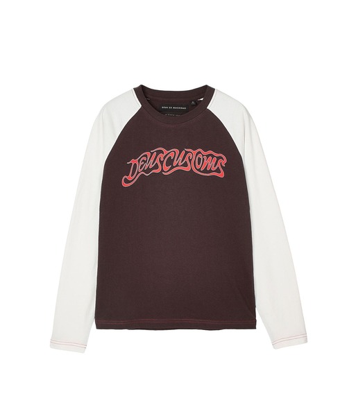 DEUS EX MACHINA(デウスエクスマキナ)の「(DEUS EX MACHINA)ROCCA RAGLAN TEE(Tシャツ/カットソー・レディース・ホワイト/ブラウン・S)」の11枚目の写真