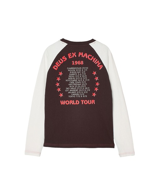 DEUS EX MACHINA(デウスエクスマキナ)の「(DEUS EX MACHINA)ROCCA RAGLAN TEE(Tシャツ/カットソー・レディース・ホワイト/ブラウン・S)」の10枚目の写真