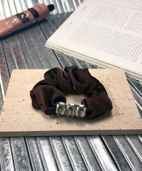 セール】/Bz/ビジュー付きシュシュ(RZ)（シュシュ）｜NO WAY