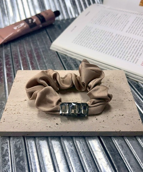 セール】/Bz/ビジュー付きシュシュ(RZ)（シュシュ）｜NO WAY