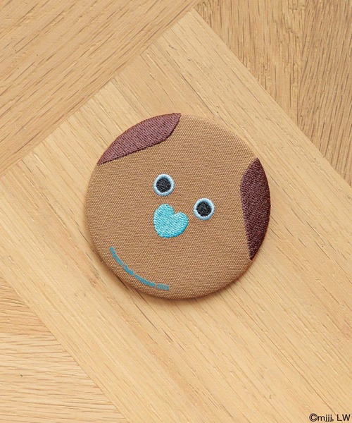 Me%（ミィパーセント）の「【mojojojo】シシュウminiミラー 602804（手鏡/メイクミラー・レディース・その他1/その他6/その他7/その他4/その他3/その他2/その他8/その他5・FREE）」の3枚目の写真