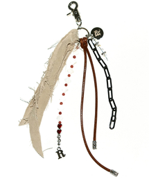 RSSC（アールエスエスシー）の「DENIM RAW CUTTING KEY CHAIN - BE（キーケース/キーアクセサリー）」