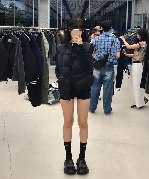 NOMANUAL（NOMANUAL）の「TRACK DUCK DOWN VEST - BLACK（ダウンベスト・レディース・その他・LARGE）」の12枚目の写真