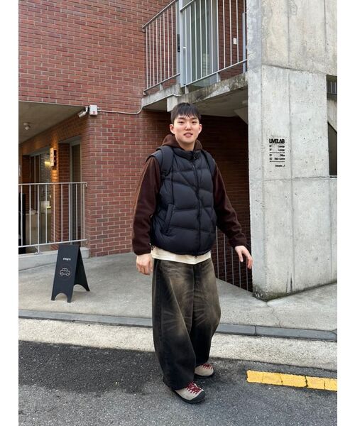 NOMANUAL（NOMANUAL）の「TRACK DUCK DOWN VEST - BLACK（ダウンベスト・レディース・その他・LARGE）」の14枚目の写真