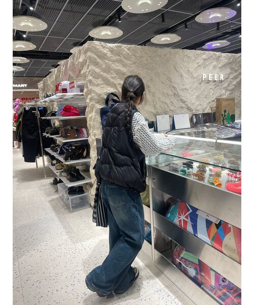 NOMANUAL（NOMANUAL）の「TRACK DUCK DOWN VEST - BLACK（ダウンベスト・レディース・その他・LARGE）」の15枚目の写真