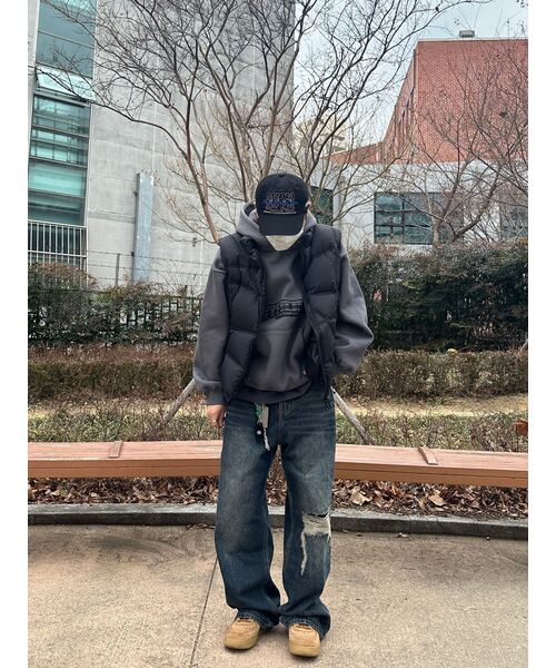 NOMANUAL（NOMANUAL）の「TRACK DUCK DOWN VEST - BLACK（ダウンベスト・レディース・その他・LARGE）」の16枚目の写真