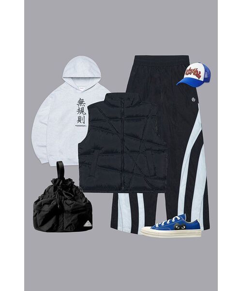 NOMANUAL（NOMANUAL）の「TRACK DUCK DOWN VEST - BLACK（ダウンベスト・レディース・その他・LARGE）」の20枚目の写真