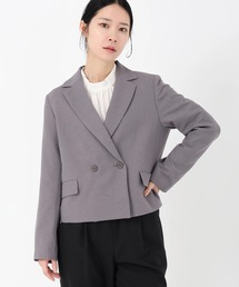 STRAWBERRY-FIELDS（ストロベリーフィールズ）の「プルックツイル_テーラードジャケット（テーラードジャケット）」