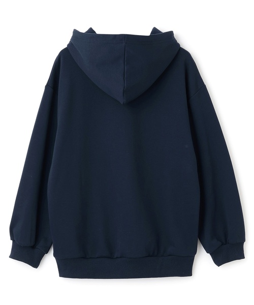 by LOVEiT（バイラビット）の「アップリケフーディ（パーカー・キッズ・チャコール/ホワイト系その他/ネイビー・150cm/120cm/130cm/140cm/160cm）」の12枚目の写真