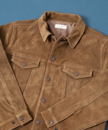 many men many mind（メニーメンメニーマインド）の「MANYMENMANYMINDS カウスウェードトラッカージャケット（ライダースジャケット・メンズ）」