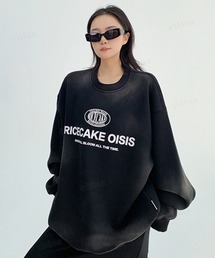 スウェットセットアップ ダメージスウェット ダメージ加工 supre フロントプリント ダメージ加工スウェット”haute' damage sweat